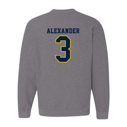 UCO - NCAA Baseball : Elijah Alexander - Classic Shersey Crewneck Sweatshirt-1