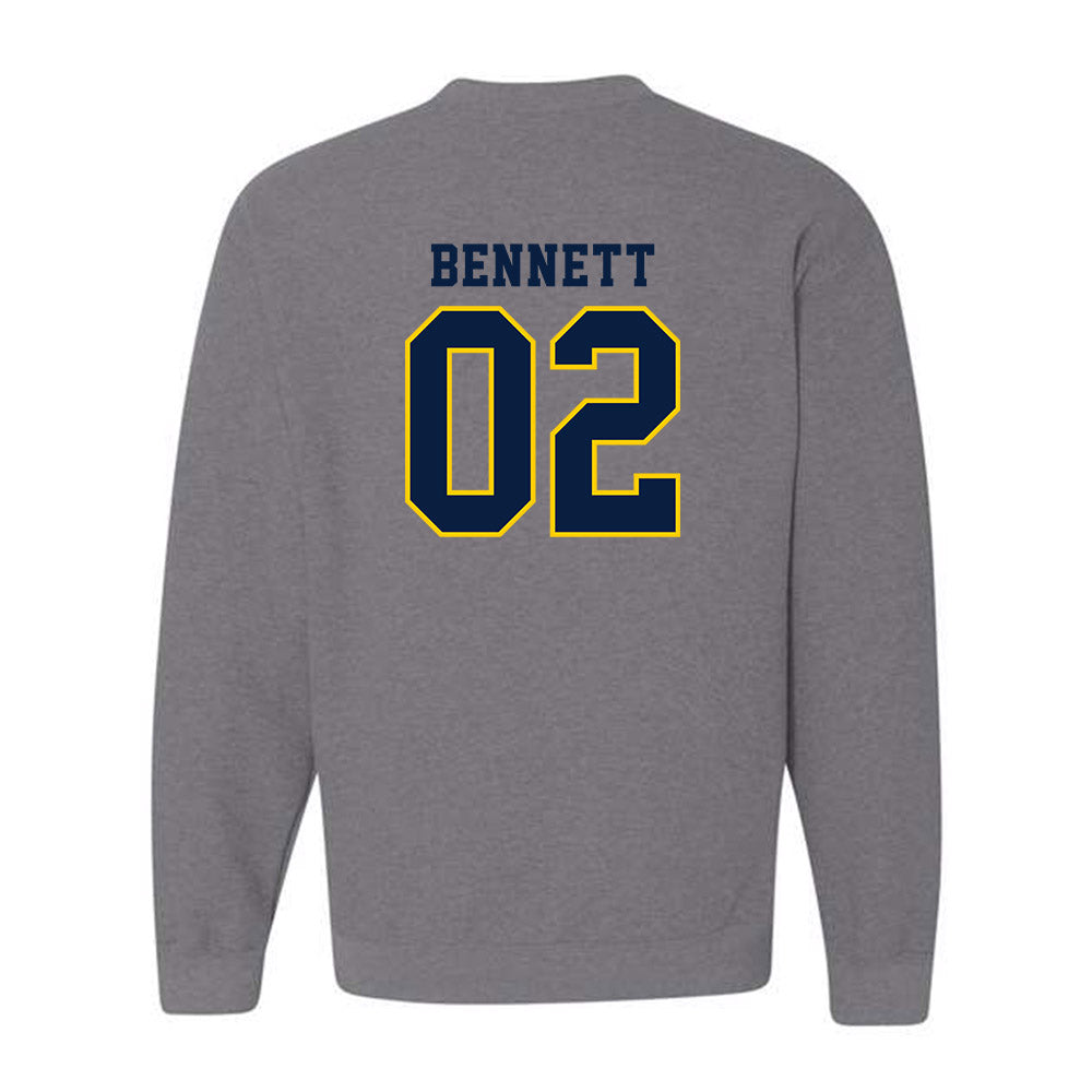 UCO - NCAA Women's Basketball : Jerney Bennett - Classic Shersey Crewneck Sweatshirt-1