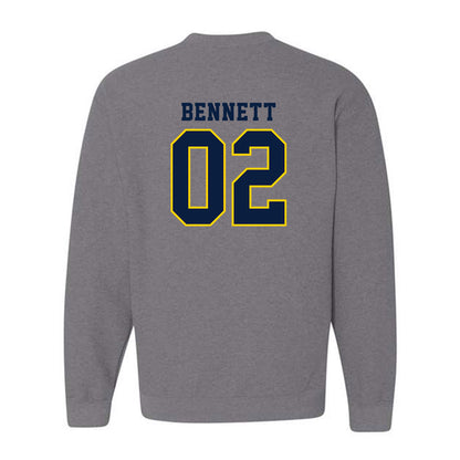 UCO - NCAA Women's Basketball : Jerney Bennett - Classic Shersey Crewneck Sweatshirt-1
