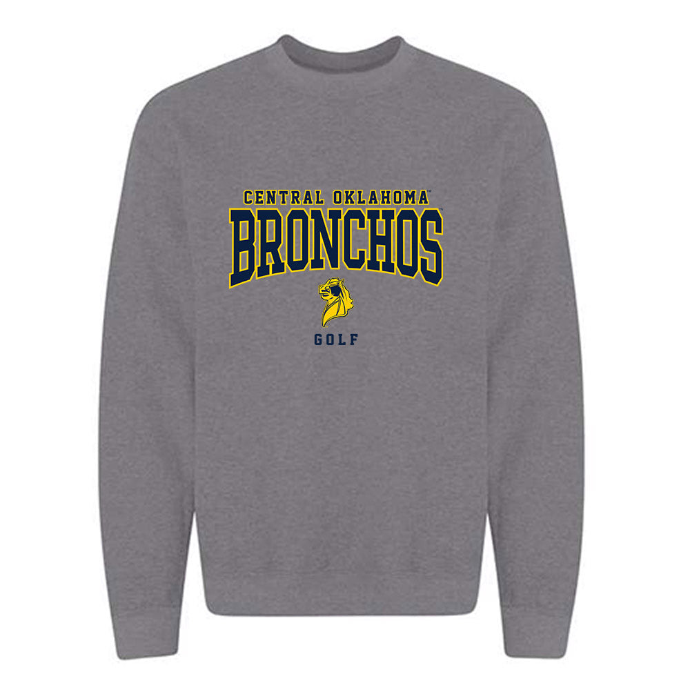 UCO - NCAA Women's Golf : Grace Hall - Classic Shersey Crewneck Sweatshirt-0