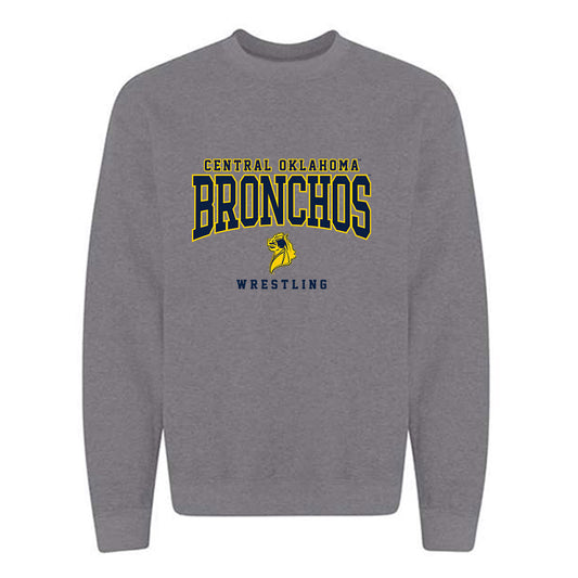 UCO - NCAA Wrestling : Cameron Braswell - Classic Shersey Crewneck Sweatshirt-0