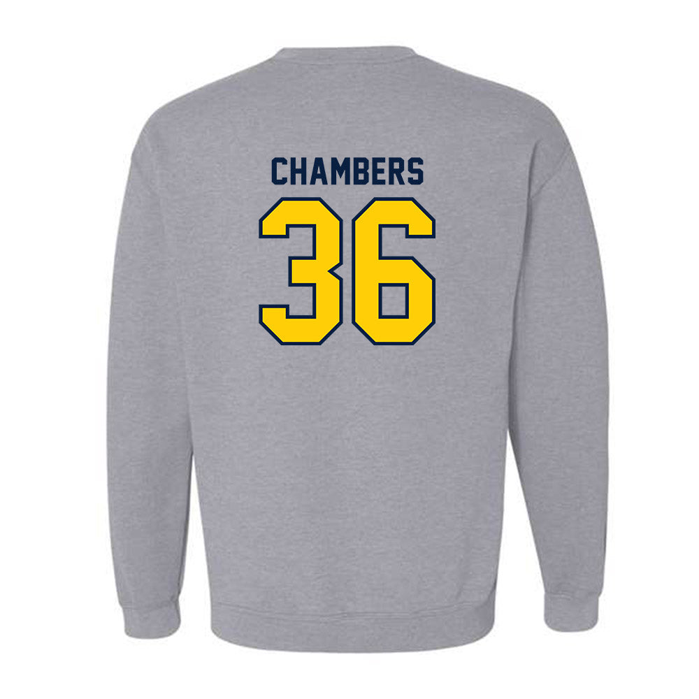 UCO - NCAA Baseball : Conner Chambers - Classic Shersey Crewneck Sweatshirt-1