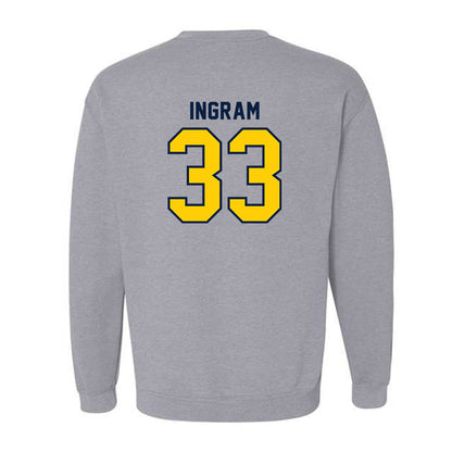 UCO - NCAA Men's Basketball : Jarreth Ingram - Classic Shersey Crewneck Sweatshirt-1