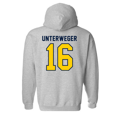 UCO - NCAA Women's Volleyball : Myla Unterweger - Classic Shersey Hooded Sweatshirt-1