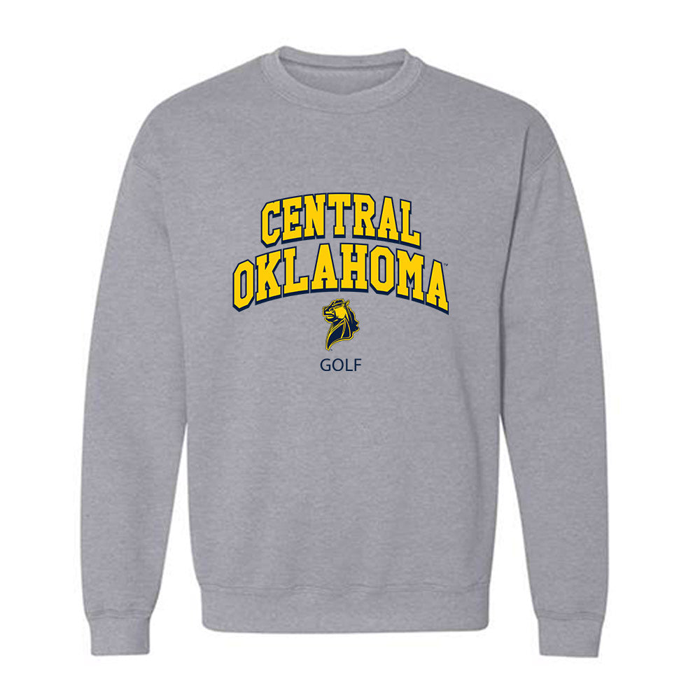 UCO - NCAA Men's Golf : Nick Canales - Classic Shersey Crewneck Sweatshirt-0