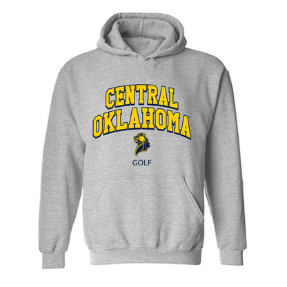 UCO - NCAA Men's Golf : Nick Canales - Classic Shersey Hooded Sweatshirt-0