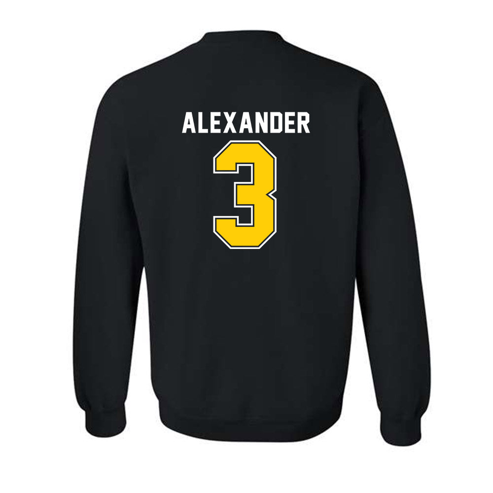 UCO - NCAA Baseball : Elijah Alexander - Classic Shersey Crewneck Sweatshirt-1