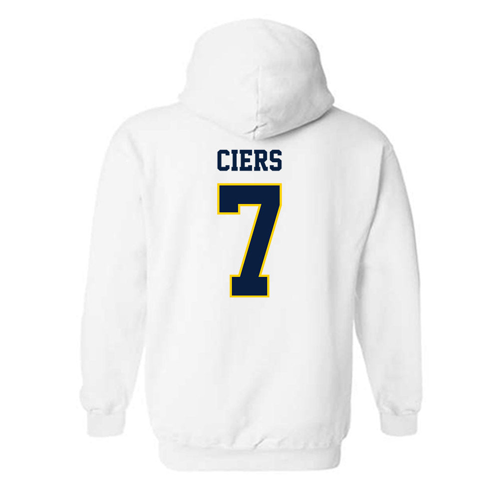 UCO - NCAA Football : Matthew Ciers - Classic Shersey Hooded Sweatshirt-1