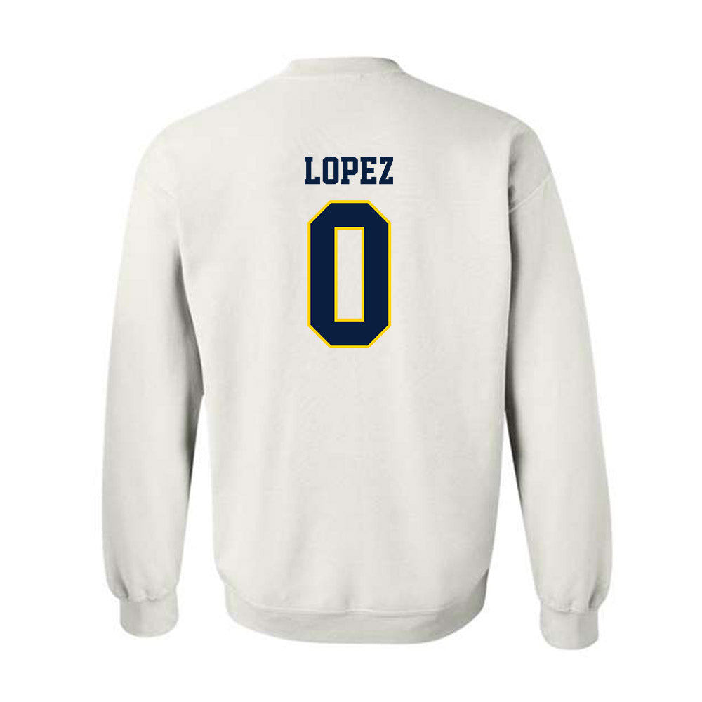 UCO - NCAA Baseball : Michael Lopez - Classic Shersey Crewneck Sweatshirt-1