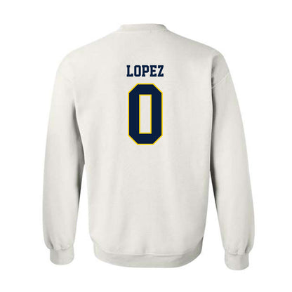 UCO - NCAA Baseball : Michael Lopez - Classic Shersey Crewneck Sweatshirt-1