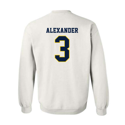 UCO - NCAA Baseball : Elijah Alexander - Classic Shersey Crewneck Sweatshirt-1