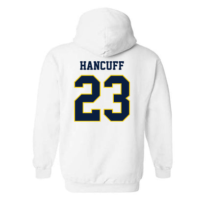 UCO - NCAA Men's Basketball : Brady Hancuff - Classic Shersey Hooded Sweatshirt-1