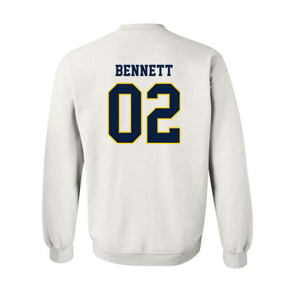 UCO - NCAA Women's Basketball : Jerney Bennett - Classic Shersey Crewneck Sweatshirt-1