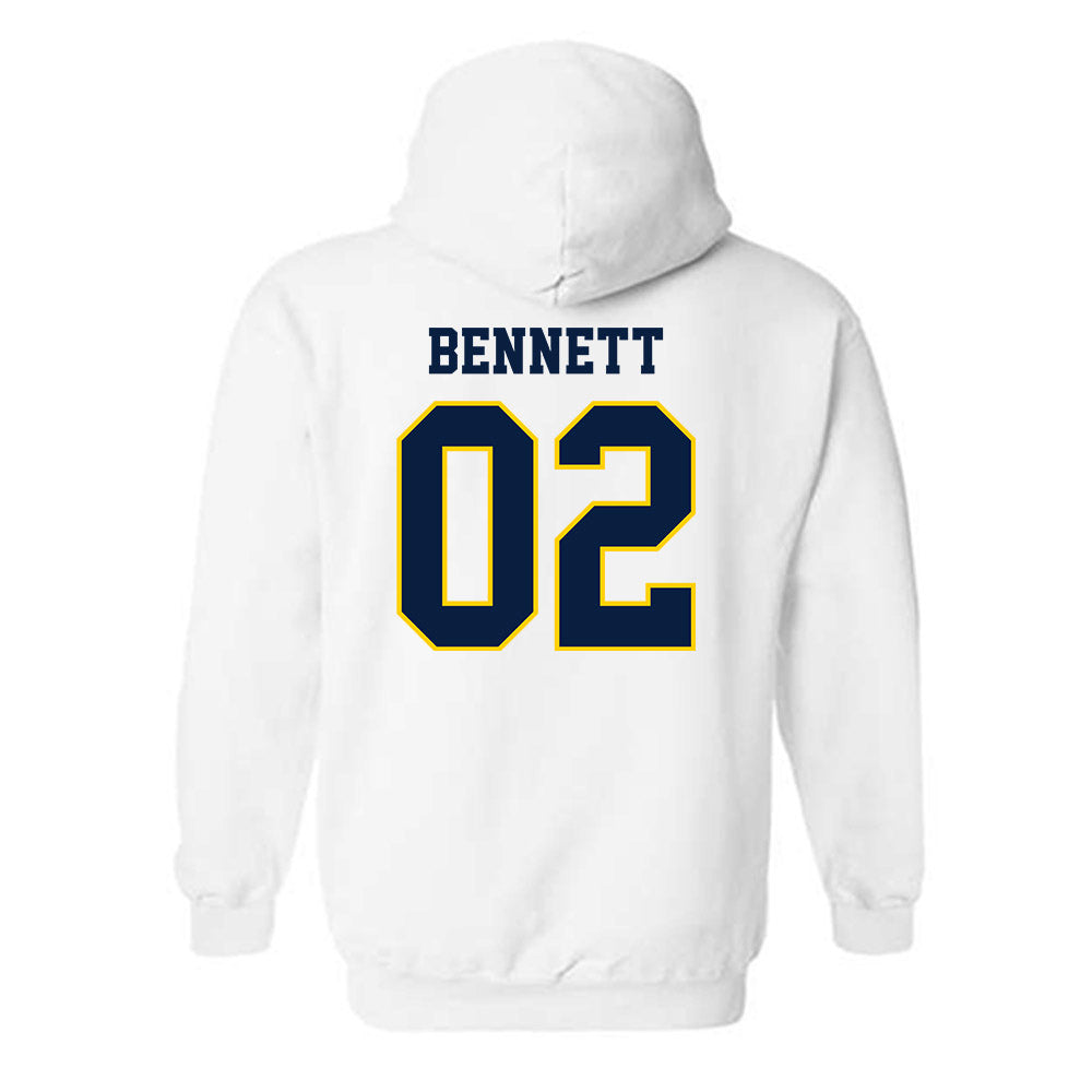 UCO - NCAA Women's Basketball : Jerney Bennett - Classic Shersey Hooded Sweatshirt-1