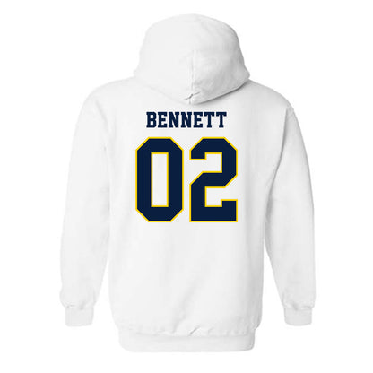 UCO - NCAA Women's Basketball : Jerney Bennett - Classic Shersey Hooded Sweatshirt-1