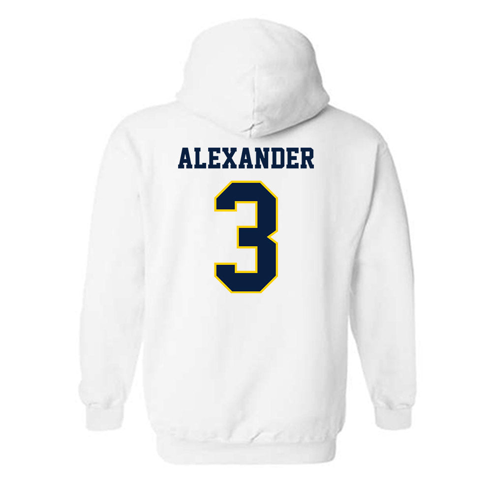 UCO - NCAA Baseball : Elijah Alexander - Classic Shersey Hooded Sweatshirt-1