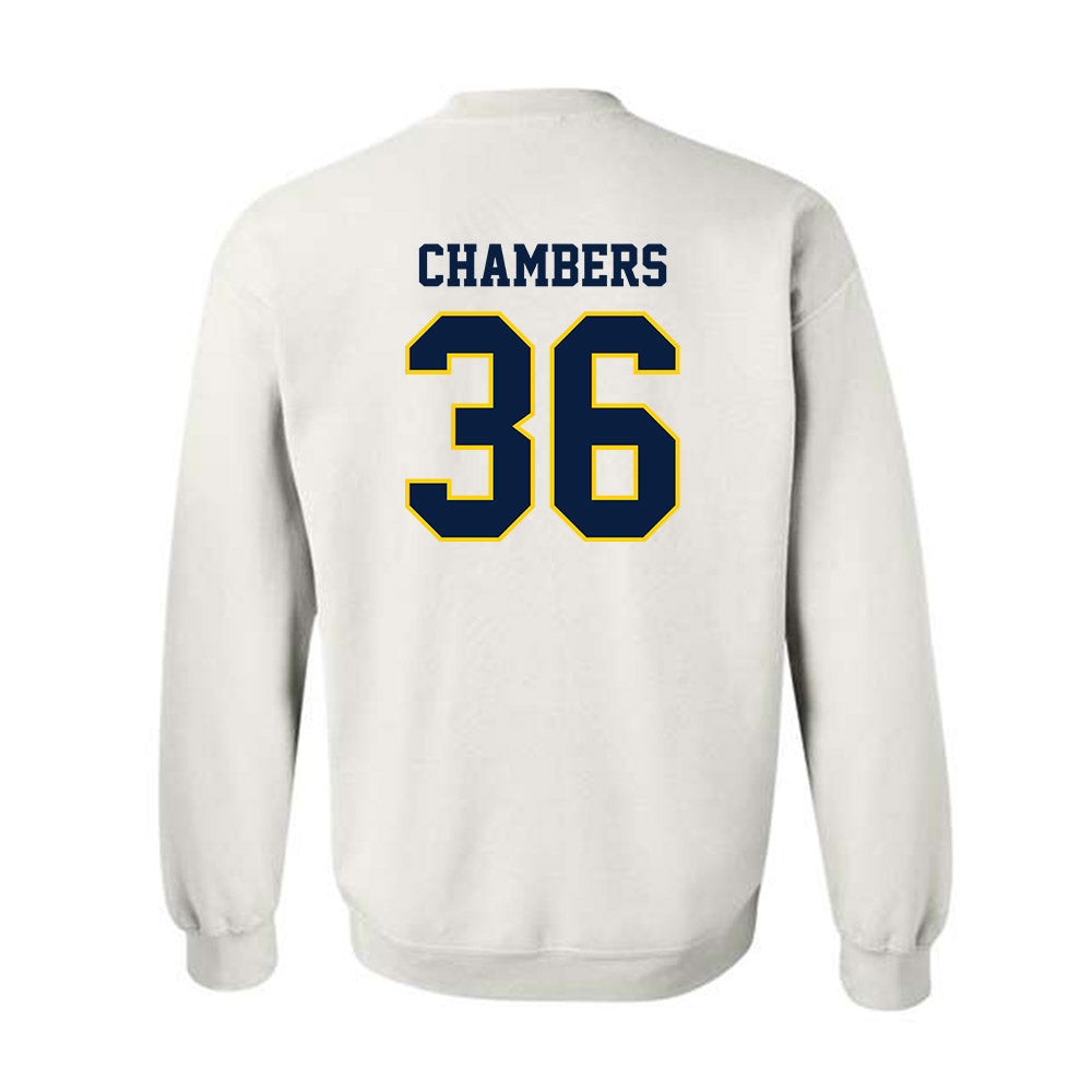 UCO - NCAA Baseball : Conner Chambers - Classic Shersey Crewneck Sweatshirt-1