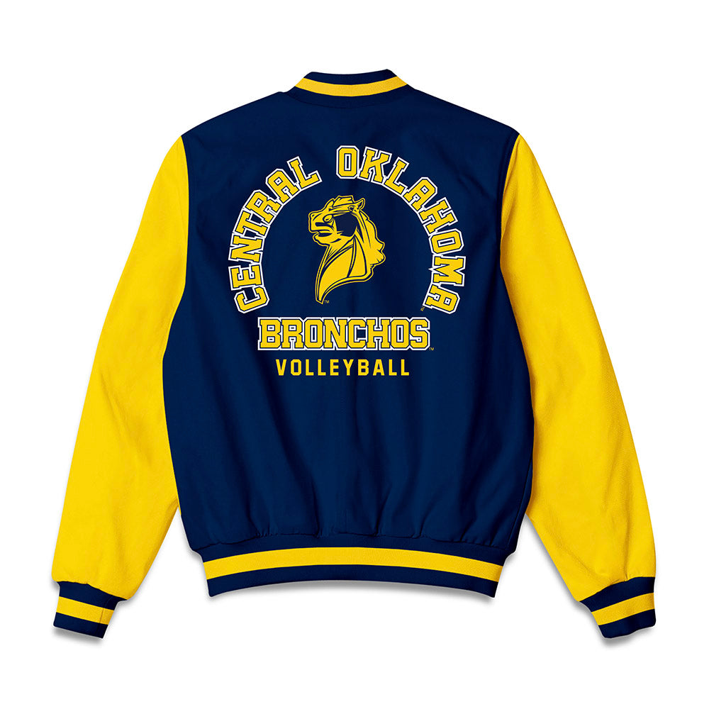 UCO - NCAA Women's Volleyball : Caroline Clayton - Bomber Jacket-1