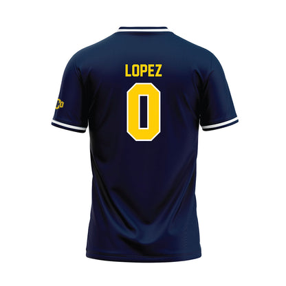 UCO - NCAA Baseball : Michael Lopez - Baseball Jersey-1