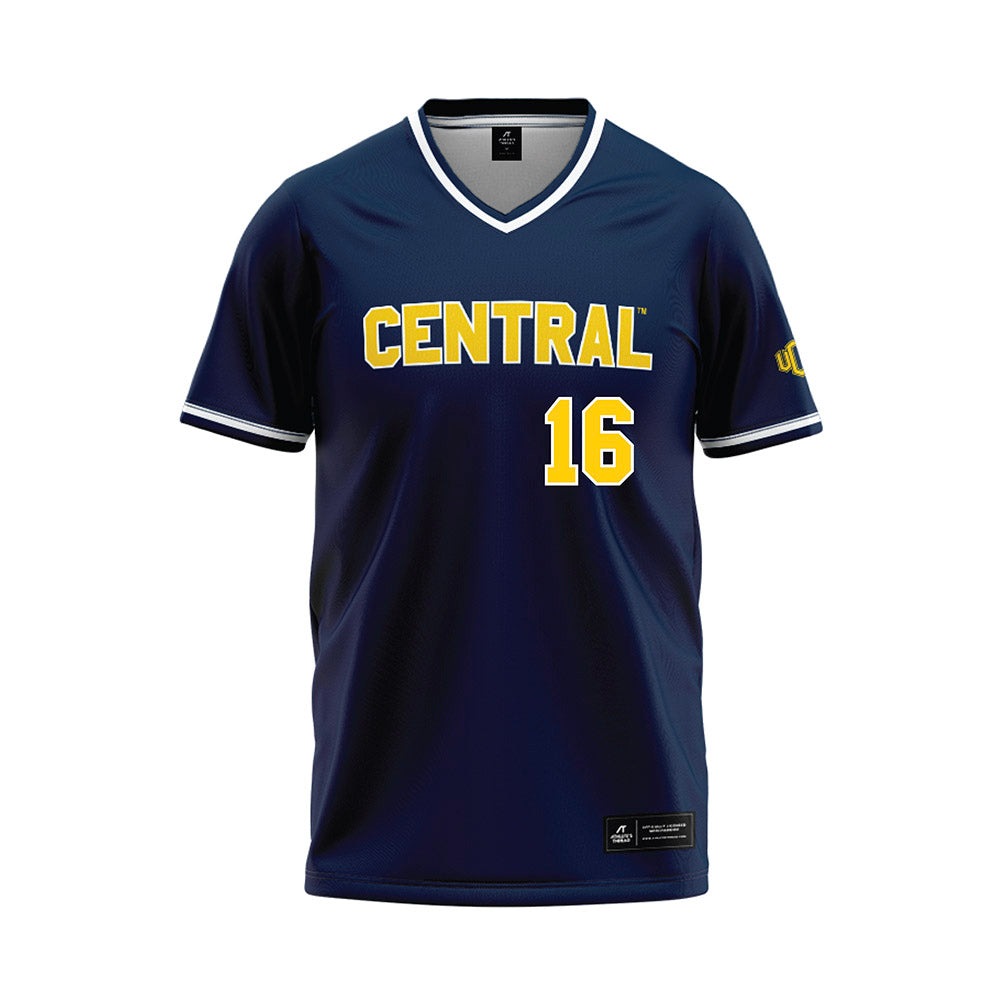 UCO - NCAA Baseball : Trevor Rowe - Baseball Jersey-0