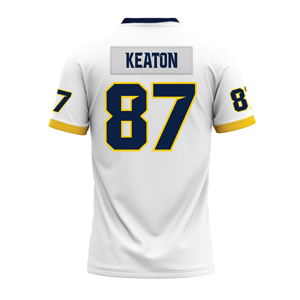 UCO - NCAA Football : Gage Keaton - White Premium Football Jersey-1