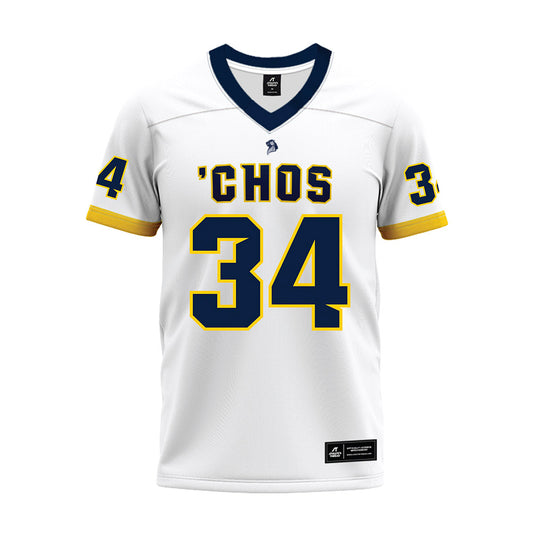 UCO - NCAA Football : Hudson Conrad - White Premium Football Jersey-0
