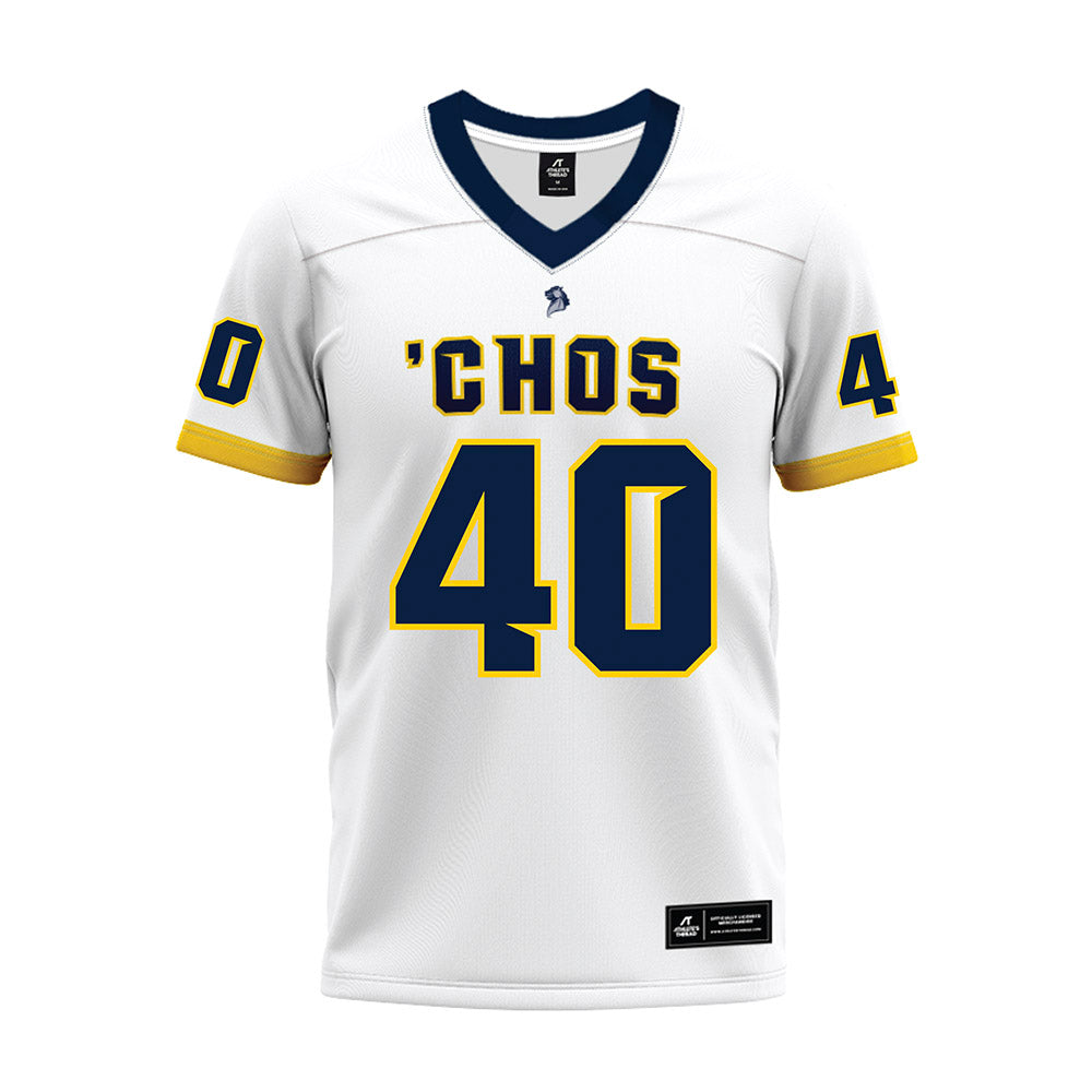 UCO - NCAA Football : Chris Fitzpatrick - White Premium Football Jersey-0