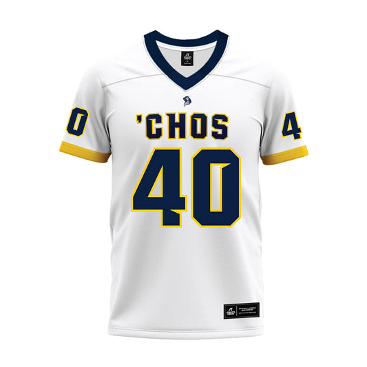 UCO - NCAA Football : Chris Fitzpatrick - White Premium Football Jersey-0