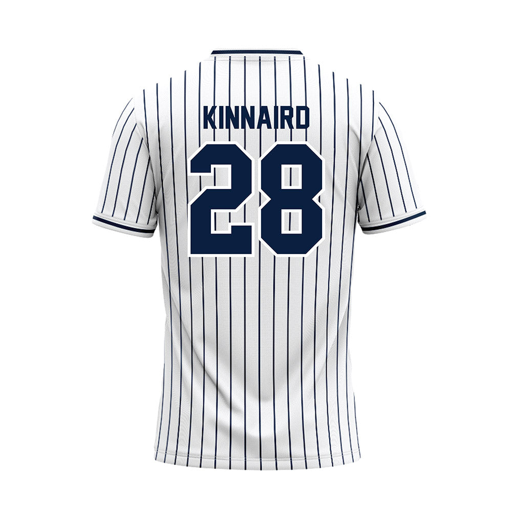 UCO - NCAA Softball : Carleigh Kinnaird - White Baseball Jersey-1