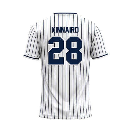 UCO - NCAA Softball : Carleigh Kinnaird - White Baseball Jersey-1