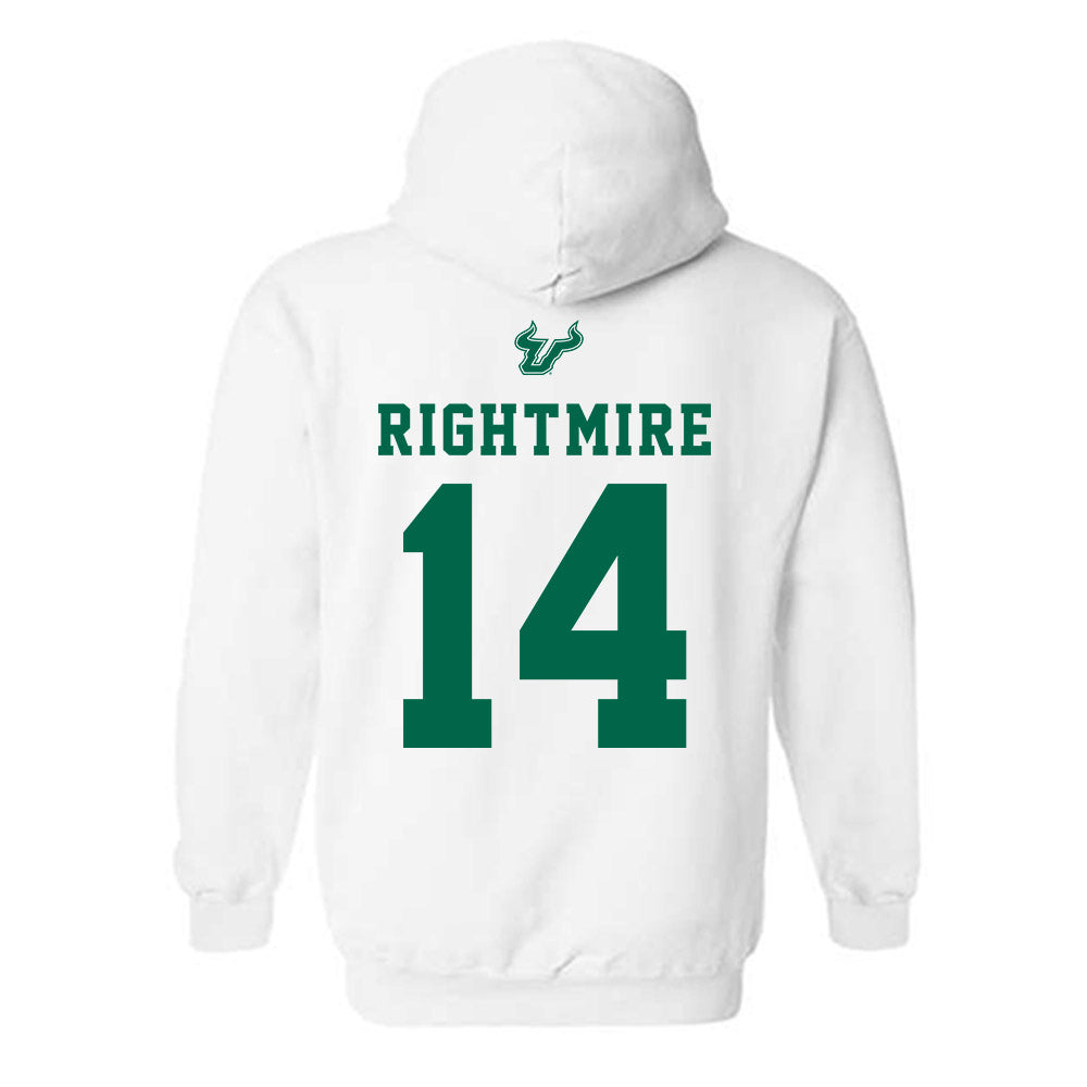 USF - NCAA Women's Soccer : Ava Rightmire - Hooded Sweatshirt-1