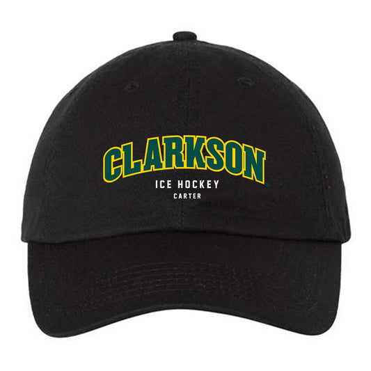 Clarkson - NCAA Women's Ice Hockey : Jaela Carter - Dad Hat-0