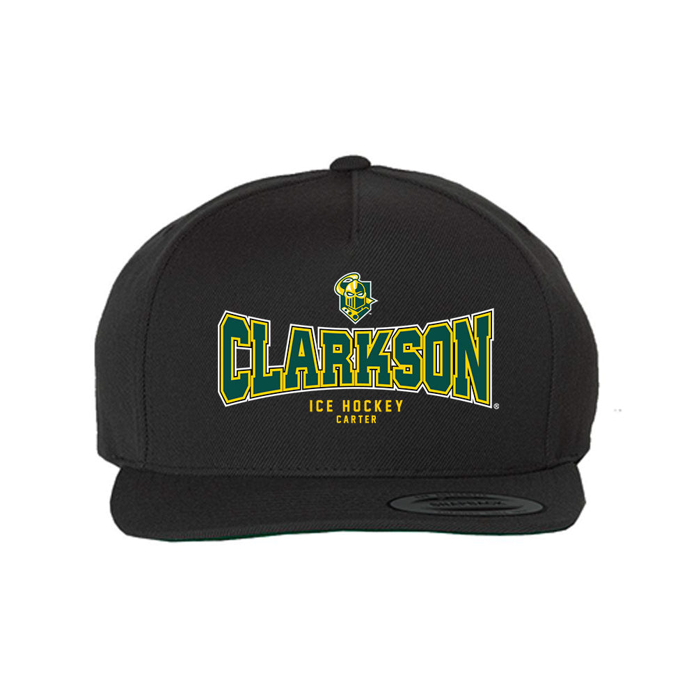 Clarkson - NCAA Women's Ice Hockey : Jaela Carter - Snapback Hat-0