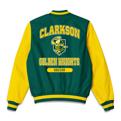 Clarkson - NCAA Men's Soccer : Quinn Mayne - Bomber Jacket-1