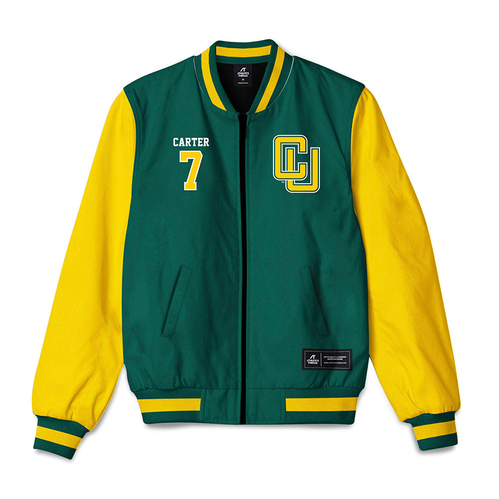 Clarkson - NCAA Women's Ice Hockey : Jaela Carter - Bomber Jacket-0