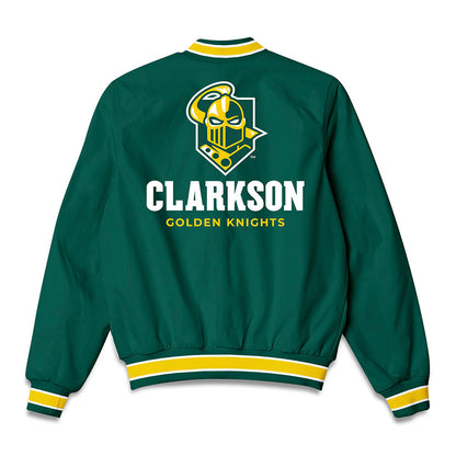 Clarkson - NCAA Men's Soccer : Quinn Mayne - Bomber Jacket-1