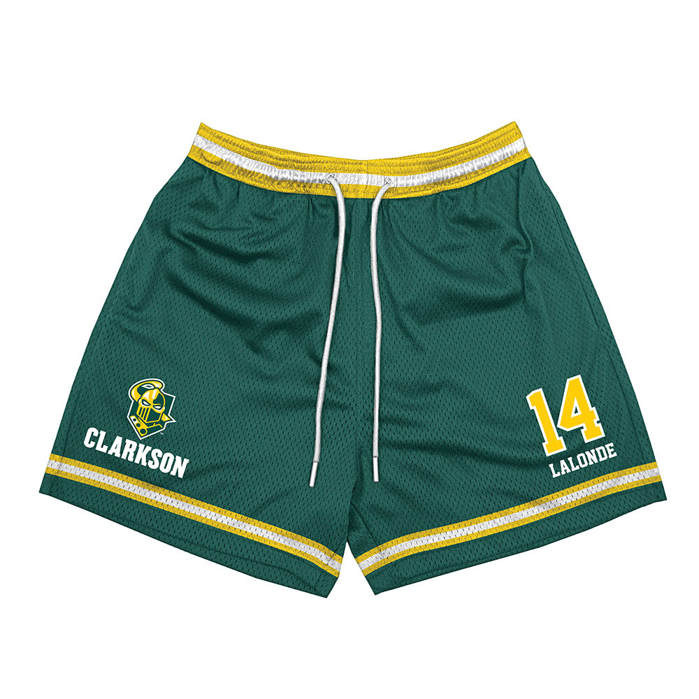 Clarkson - NCAA Women's Ice Hockey : Gabrielle Lalonde - Shorts-0