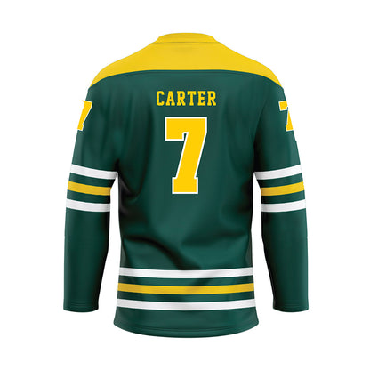 Clarkson - NCAA Women's Ice Hockey : Jaela Carter - Hockey Jersey-1