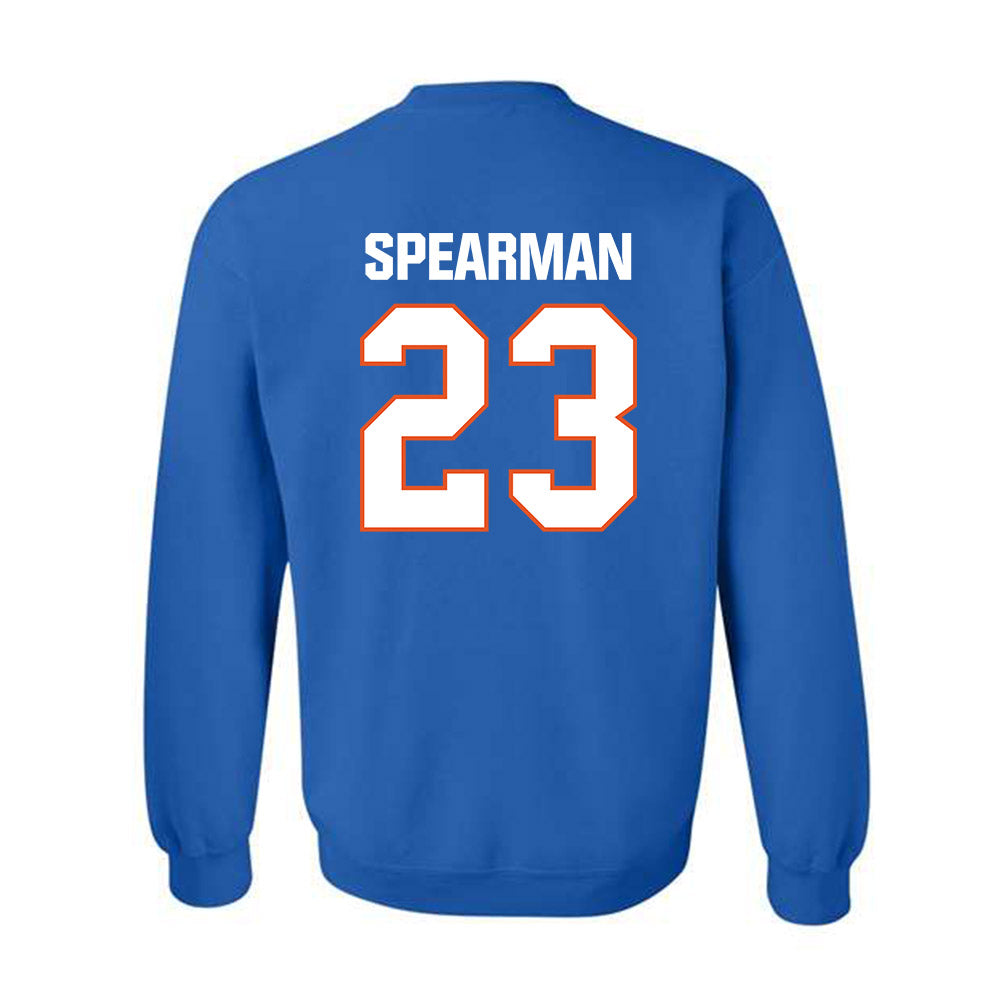 Virginia State - NCAA Women's Basketball : Kendahl Spearman - Classic Shersey Crewneck Sweatshirt-1