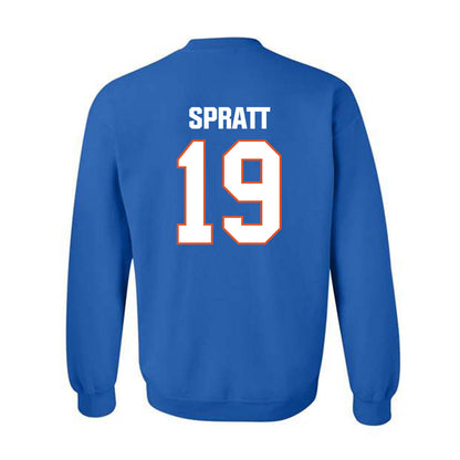Virginia State - NCAA Football : Jalen Spratt - Classic Shersey Crewneck Sweatshirt-1