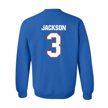 Virginia State - NCAA Men's Lacrosse : Miles Jackson - Classic Shersey Crewneck Sweatshirt-1