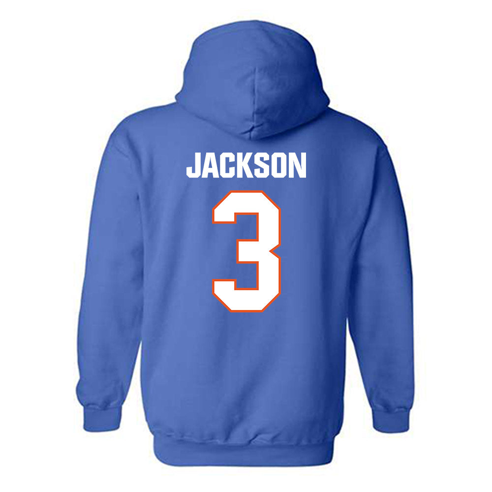 Virginia State - NCAA Men's Lacrosse : Miles Jackson - Classic Shersey Hooded Sweatshirt-1