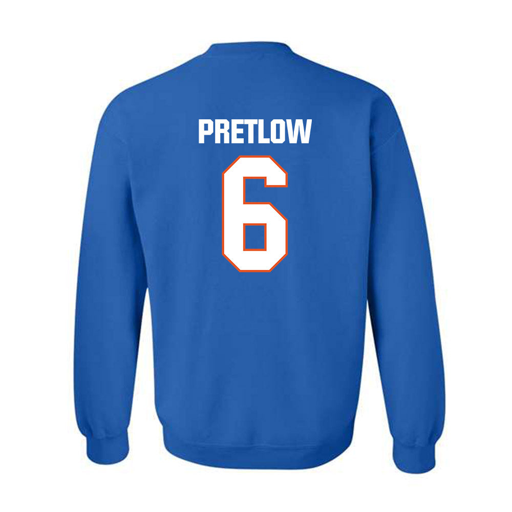 Virginia State - NCAA Football : Jaylen Pretlow - Classic Shersey Crewneck Sweatshirt-1