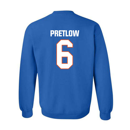 Virginia State - NCAA Football : Jaylen Pretlow - Classic Shersey Crewneck Sweatshirt-1
