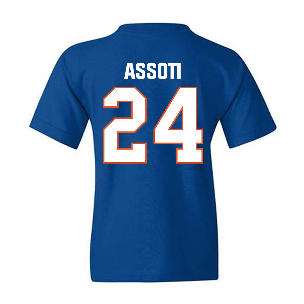 Virginia State - NCAA Men's Soccer : Neville Assoti - Classic Shersey Youth T-Shirt-1