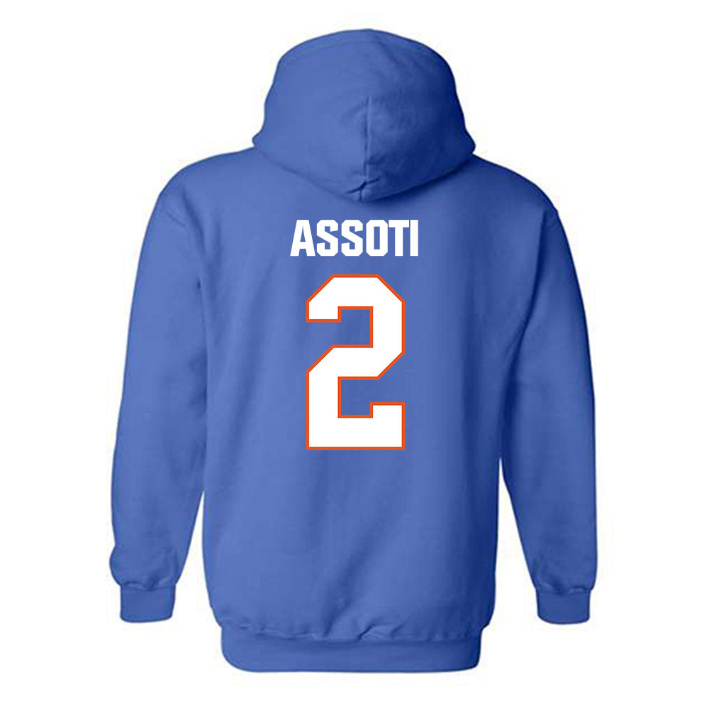 Virginia State - NCAA Men's Soccer : Neville Assoti - Classic Shersey Hooded Sweatshirt-1