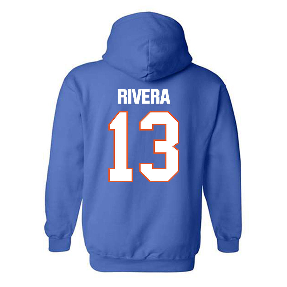 Virginia State - NCAA Baseball : Hector Rivera - Classic Shersey Hooded Sweatshirt-1