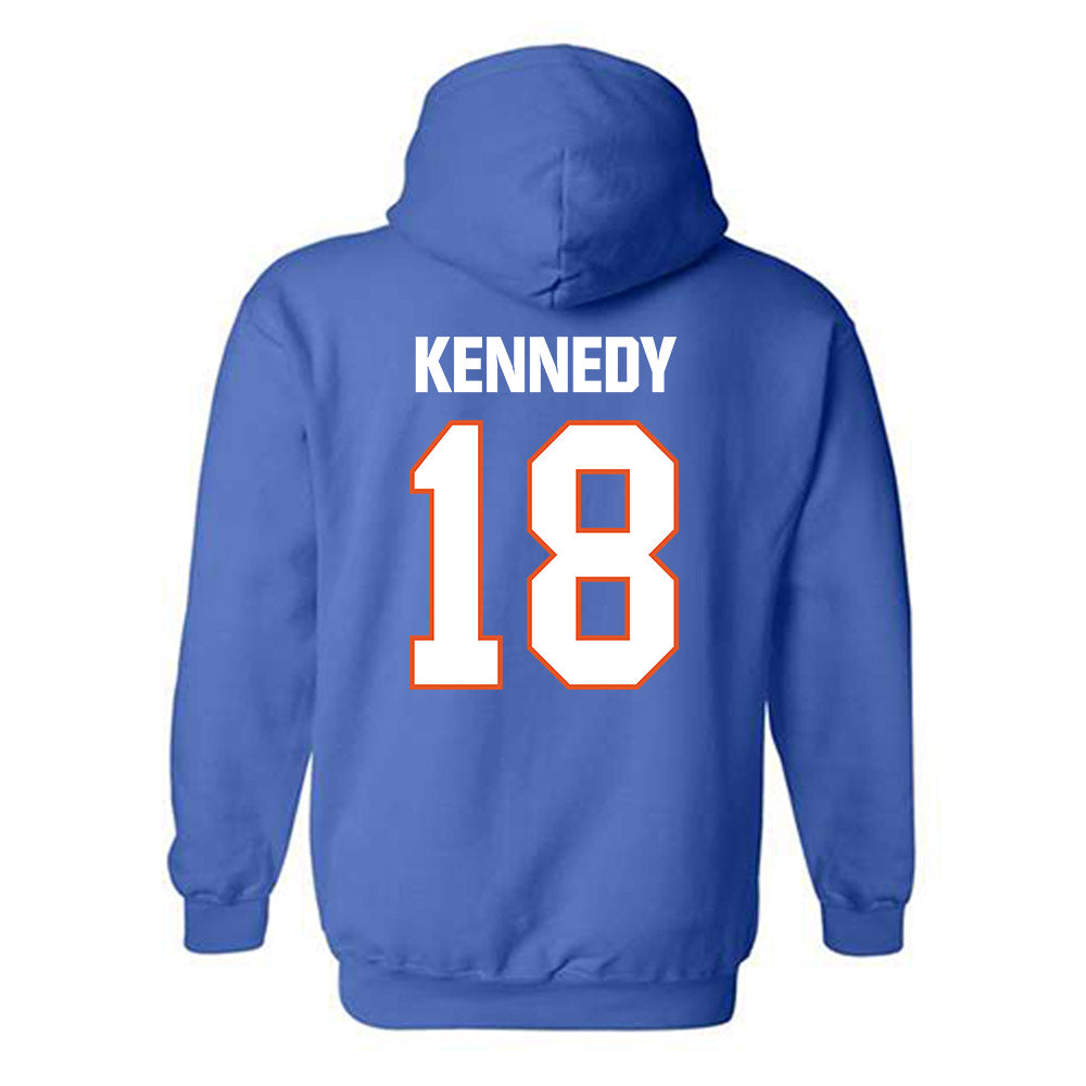 Virginia State - NCAA Men's Lacrosse : Amari Kennedy - Classic Shersey Hooded Sweatshirt-1