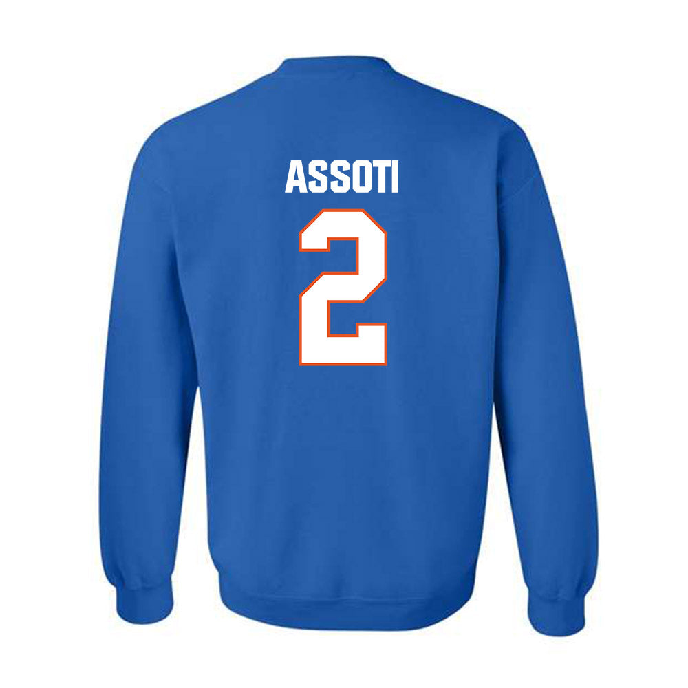 Virginia State - NCAA Men's Soccer : Neville Assoti - Classic Shersey Crewneck Sweatshirt-1