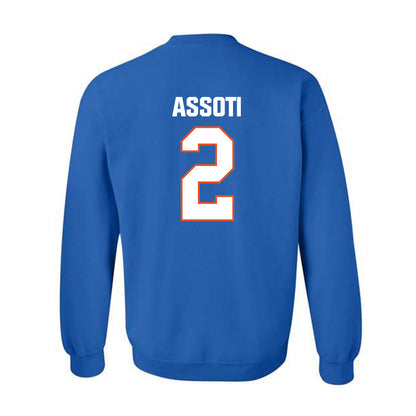 Virginia State - NCAA Men's Soccer : Neville Assoti - Classic Shersey Crewneck Sweatshirt-1